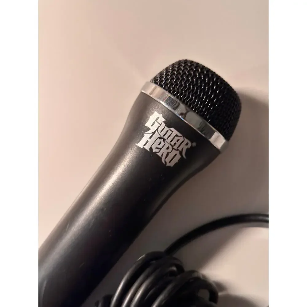 Guitar Hero Rock Band Logitech USB Microphone E-UR20 for Xbox 360/PS3/Wii Tested